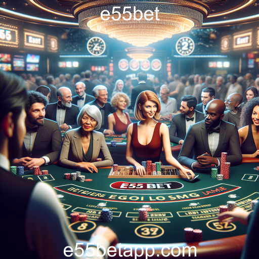 Descubra a Emoção dos Jogos Ao Vivo no e55bet